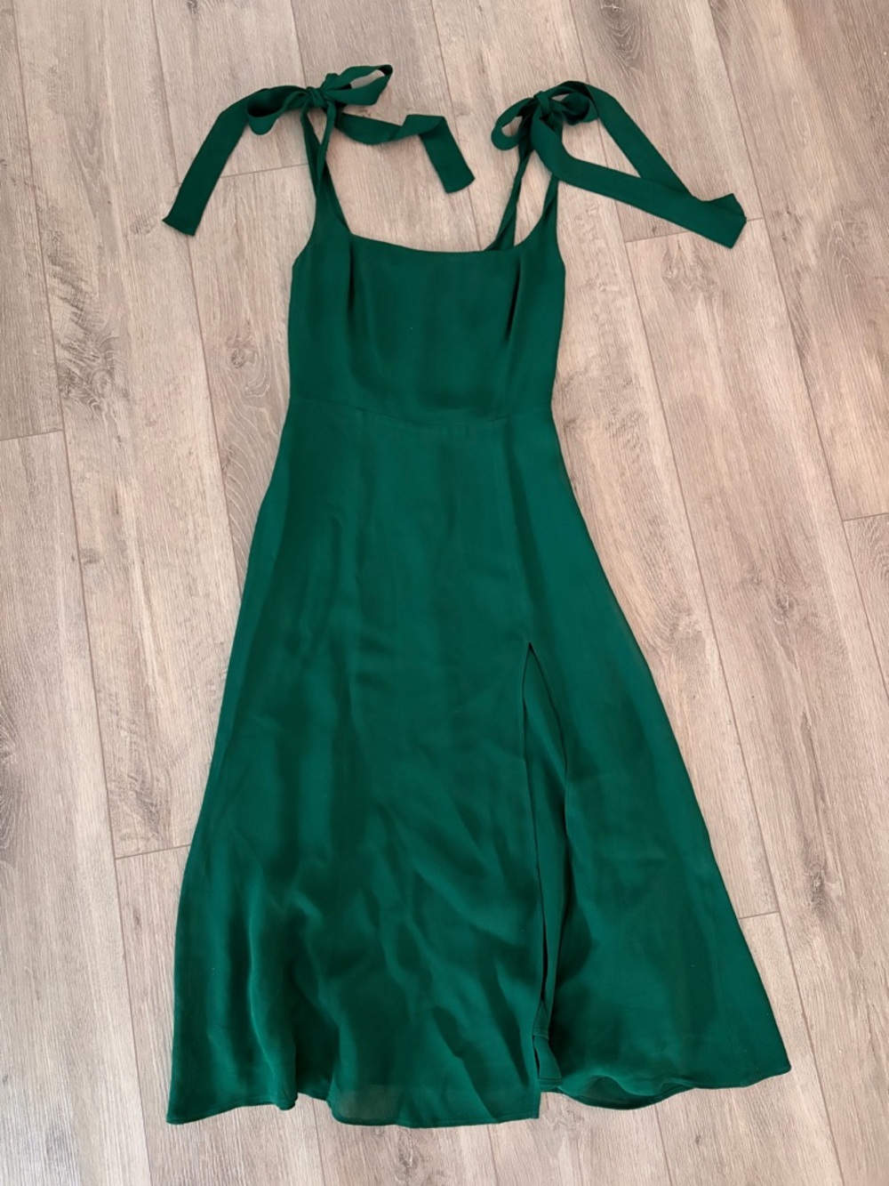 Reformation Emerald Green Midi Dress
